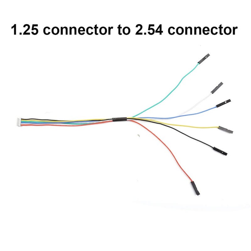 elechawk 9 PCS 1.25mm to Dupont 2.54mm Pitch Adapter Cables Wire Compatible with JST Molex PicoBlade 1.25 for Pixhawk Flight Controller RC Drone 2Pin to 8P - Image 3